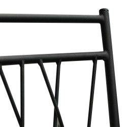 Chair HOBEL WMX-CH-81 METAL BLACK/GREY (1) 