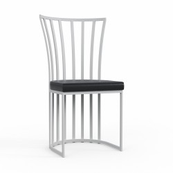 Стул HOBEL WMX-CH-86 WHITE / BLACK (1) 