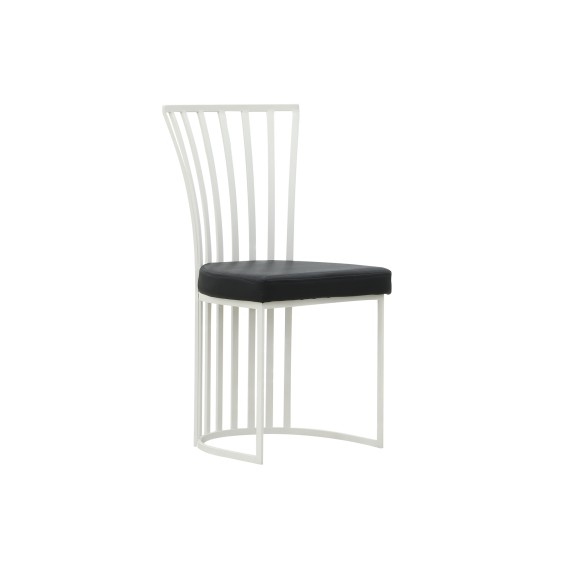 Стул HOBEL WMX-CH-86 WHITE / BLACK (1) 