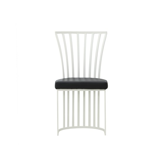 Стул HOBEL WMX-CH-86 WHITE / BLACK (1) 