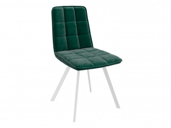 Chair MAMADOMA ROM, БЕЛЫЙ/GREEN LUX B10 