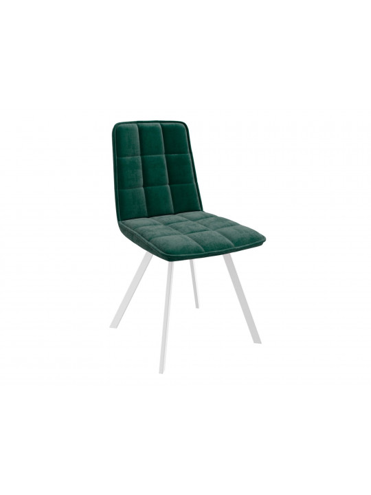 Chair MAMADOMA ROM, БЕЛЫЙ/GREEN LUX B10 