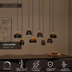 Люстра LUCIDE 05446/08/30 CHAYANNE 