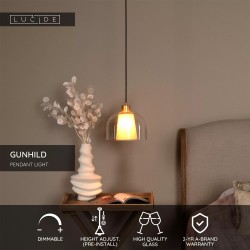 Люстра LUCIDE 30460/01/60 GUNHILD 