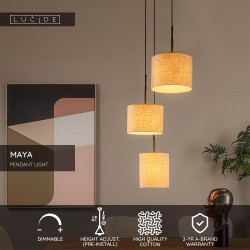 Люстра LUCIDE 45409/13/38 MAYA 