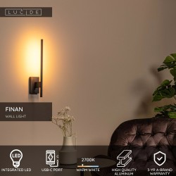 Sconce LUCIDE 68210/06/30 FINAN 