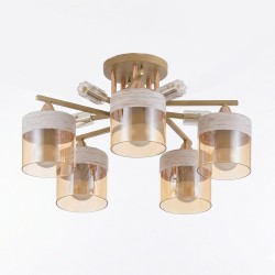 Люстра PHOENNIX 6859A/5 YL+FG 