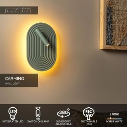 Sconce LUCIDE 77292/12/33 CARMINO 