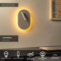 Sconce LUCIDE 77292/12/41 CARMINO 