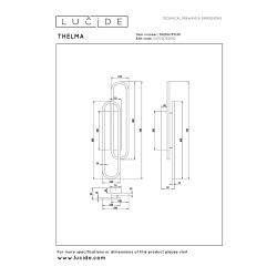 Бра LUCIDE 78200/33/30 THELMA 