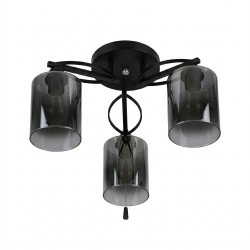Люстра PHOENNIX 91166B/3C BLK+CR 