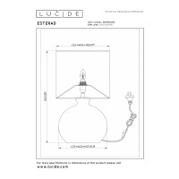 Lampshade LUCIDE ESTERAD (10519/81/53)