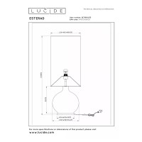 Торшер LUCIDE ESTERAD (10719/81/33)