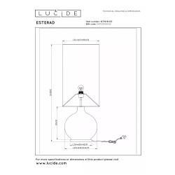 Торшер LUCIDE ESTERAD (10719/81/33)