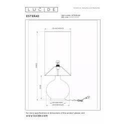 Торшер LUCIDE ESTERAD (10719/81/44)