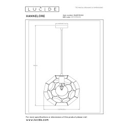 Люстра LUCIDE HANNELOR (10423/30/02)