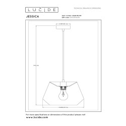 Chandelier LUCIDE JESSICA (10421/30/36)