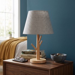 Lampshade MLM ML234542 W25xL25xH50 Pine Wood 