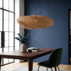 Chandelier MLM ML2346834 W55xL28xH25 Nature Rattan 