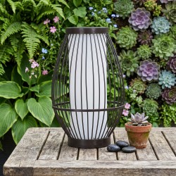 Lampshade MLM ML2346840-2 W18xL18xH25 Black White 
