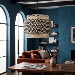 Chandelier MLM ML2346841 W35xL35xH28 White+Grey 