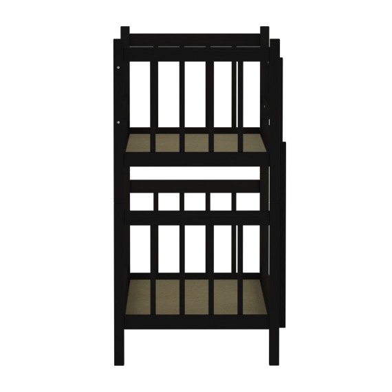 Bed for children HOBEL TWO-STOREY EX-B53 90X190 CHOCOLATE PIGMENT (7) 