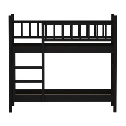 Bed for children HOBEL TWO-STOREY EX-B53 90X190 CHOCOLATE PIGMENT (7) 