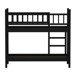 Bed for children HOBEL TWO-STOREY EX-B53 90X190 CHOCOLATE PIGMENT (7) 
