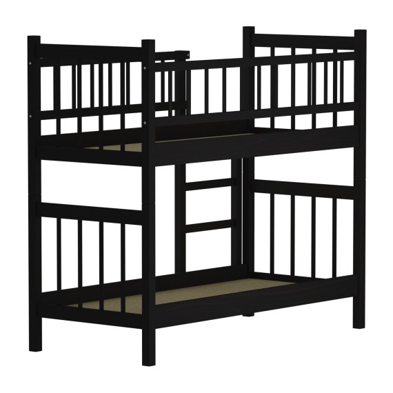 Bed for children HOBEL TWO-STOREY EX-B53 90X190 CHOCOLATE PIGMENT (7) 