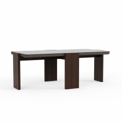 Coffee table HOBEL GILDE STONE 60X120 IVORIE LIGHT GREY/OAK PIGMENT (2) 