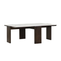 Журнальный стол HOBEL GILDE STONE 75X120 IVORIE BEIGE/BROWN PIGMENT (2) 