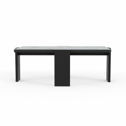 Coffee table HOBEL GILDE STONE 75X120 PAYAS GREY/CHOCOLATE PIGMENT (2) 