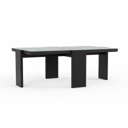 Coffee table HOBEL GILDE STONE 75X120 PAYAS GREY/CHOCOLATE PIGMENT (2) 