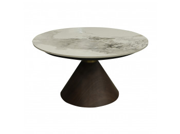 Coffee table HOMELEGANCE GREEG 3696-30T/B MARBLE/OAK (2) 