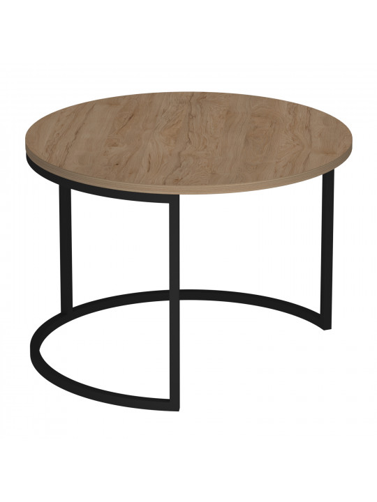 Coffee table HOBEL EX-B22 BLACK METAL/K086 (2) 