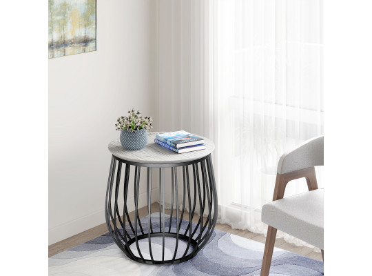Coffee table HOBEL ELIDA L-65 ANTIK GREY (1) 