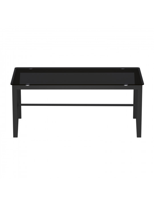 Սուրճի սեղան HOBEL GRAND METAL BLACK/ GLASS (1) 