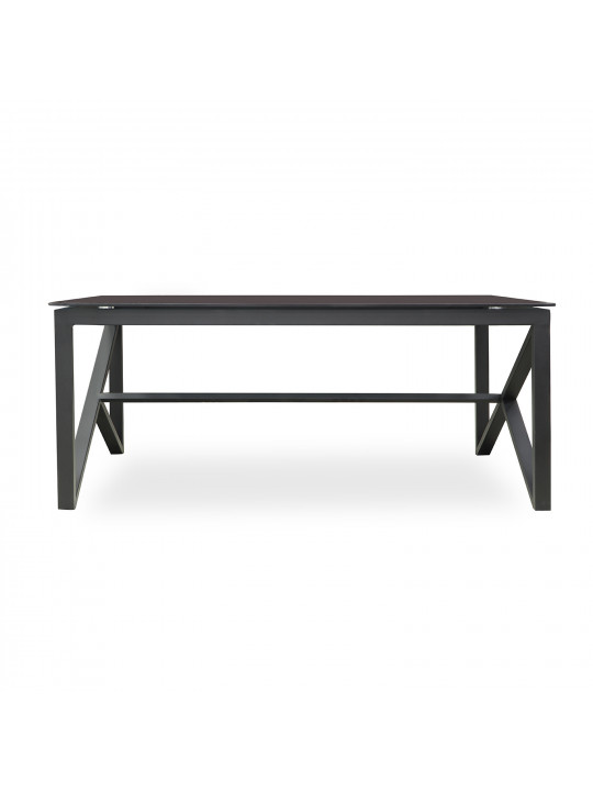 Սուրճի սեղան HOBEL GRAND METAL BLACK/ GLASS (1) 