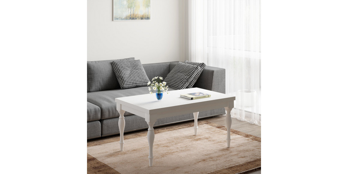 Coffee table HOBEL JANZEN CT WHITE (1) 