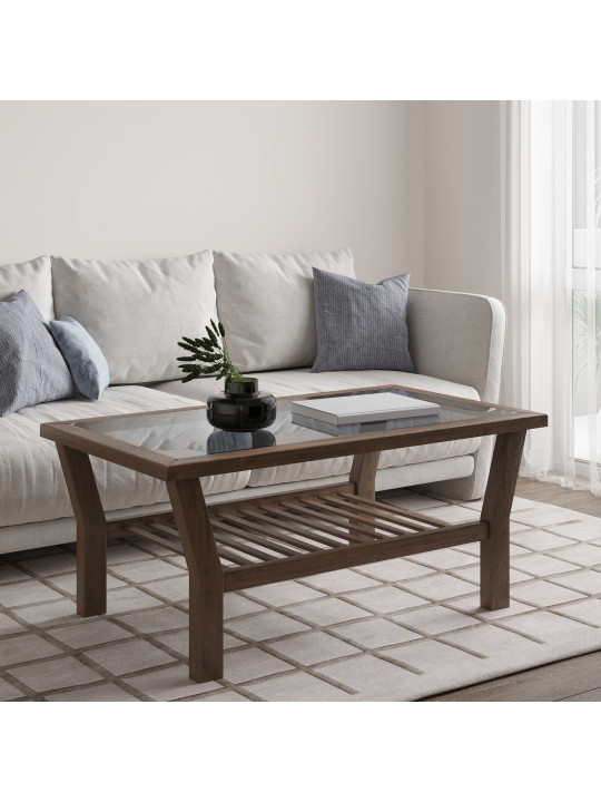 Սուրճի սեղան HOBEL LUCI WOOD BROWN PIGMENT (1) 