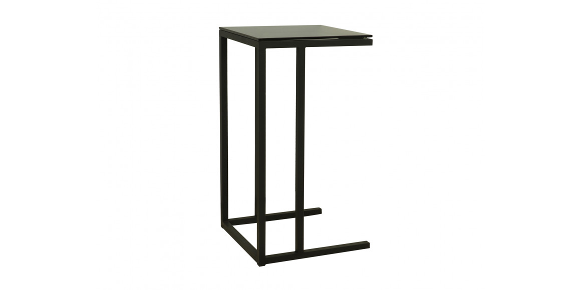 Приставной столик HOBEL METAL+GLASS EX-B17-1 BLACK (2) 