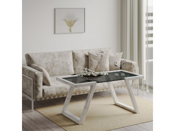 Coffee table HOBEL MIA GLASS ANTIC GREY (2) 