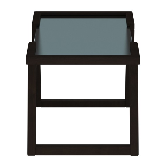 Սուրճի սեղան HOBEL MIA GLASS BROWN PIGMENT (2) 