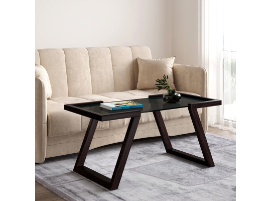 Coffee table HOBEL MIA GLASS CHOCOLATE PIGMENT (2) 