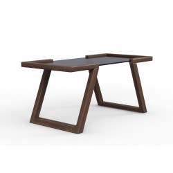 Журнальный стол HOBEL MIA GLASS DARK CHOCOLATE (2) 
