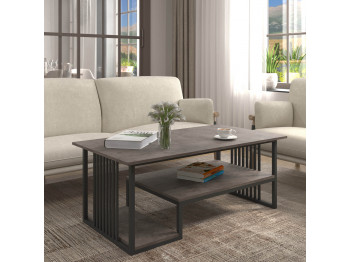 Coffee table HOBEL ML-ARM99 METAL BLACK/ K539 (1)  Coffee table HOBEL ML-ARM99 METAL BLACK/ K539 (1)