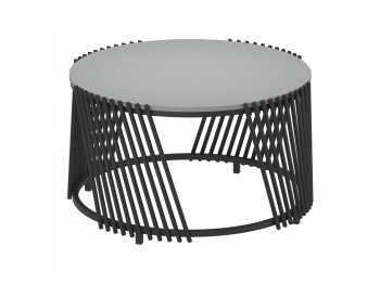 Coffee table HOBEL WMX-CT-39 MDF 5502Y/ BLACK METAL  (1) 