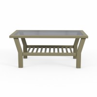 Coffee table HOBEL LUCI WOOD GREY BEIGE (1) 