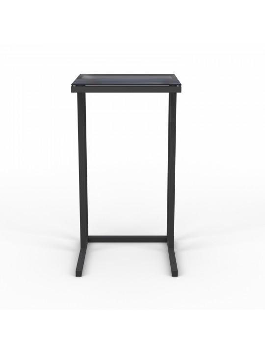 Կողասեղան HOBEL METAL+GLASS EX-B17-1 BLACK (2) 