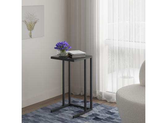 Կողասեղան HOBEL METAL+GLASS EX-B17-1 BLACK (2) 